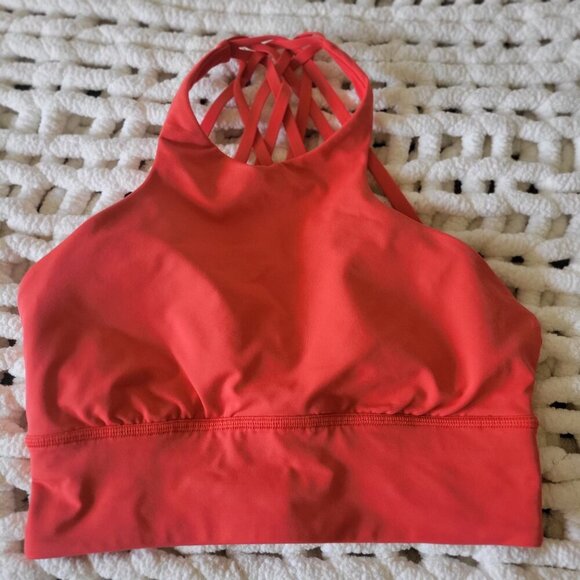 Lululemon Women's Sports Bras Bundle Of 4 Strappy Backs High Medium Support - Picture 4 of 12